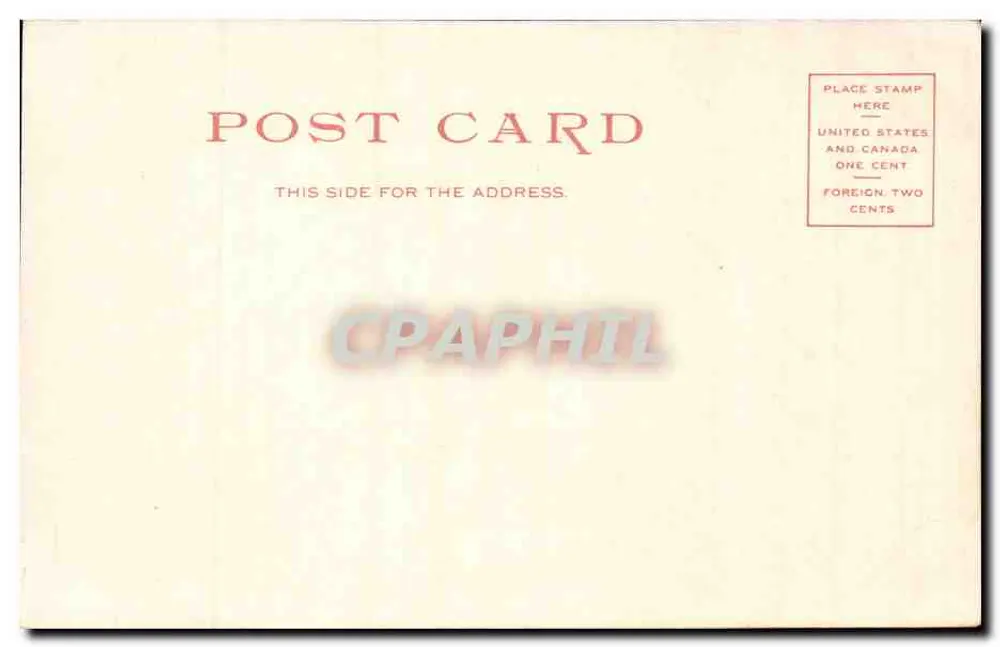 Grab von John C. Calhoun — Charleston, S.C. — Detroit Photographic Co. Nr. 8289 - Rückseite