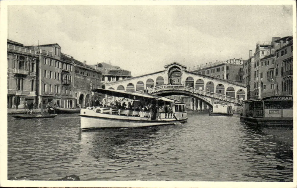 Venedig — Ponte di Rialto — Éd. Césaré, Mailand, Nr. 5641 - Vorderseite
