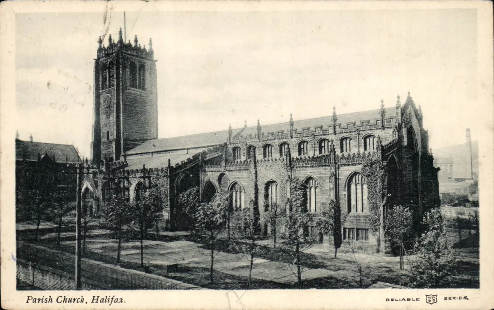 Parochiale Kirche, Halifax — Serie Reliable — Verlag Reliable - Vorderseite