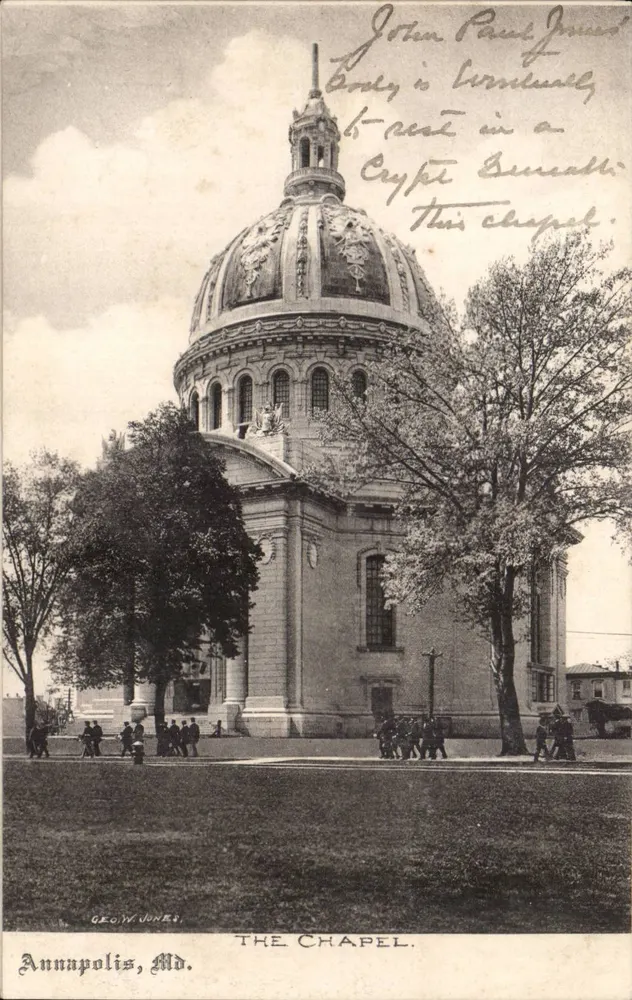 Annapolis, Md. — Ansicht der Kirche — GEO.W. JONES - Vorderseite