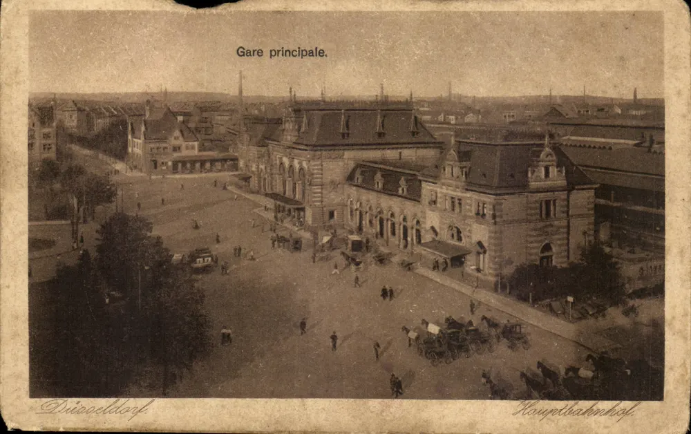 Düsseldorf — Estación principal — editor Düsseldorf - Anverso
