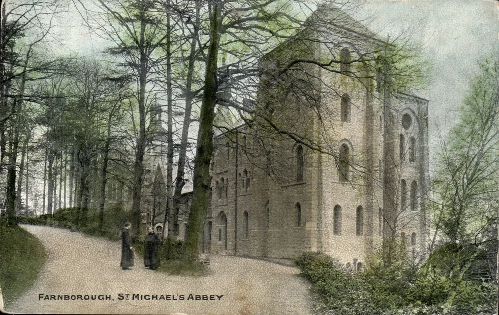 Farnborough, St Michaels Abbey — Photochrom Co. Ltd., London - Vorderseite