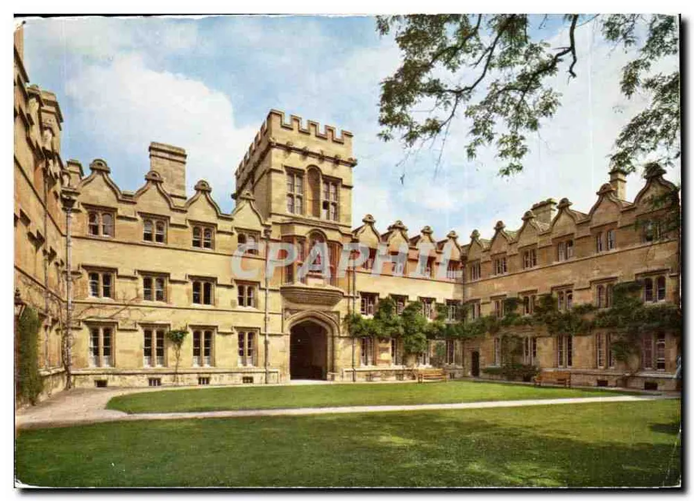 University College, Oxford — Radcliffe Quadrangle — Thomas-Photos, Oxford, n°216 - Vorderseite
