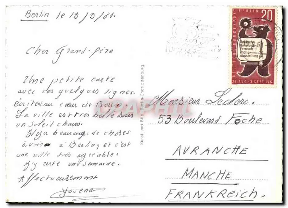 Berlín — Columna de la victoria (Siegessäule) — editor Kunst und Bild Berlin-Charlottenburg - Reverso