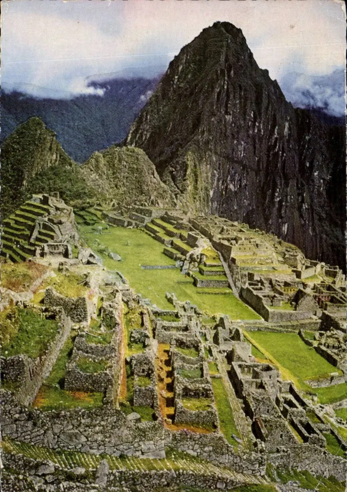 Machu Picchu — Allgemeine Ansicht — Éditions de Arte Rep, Lima, n° 512 - Vorderseite
