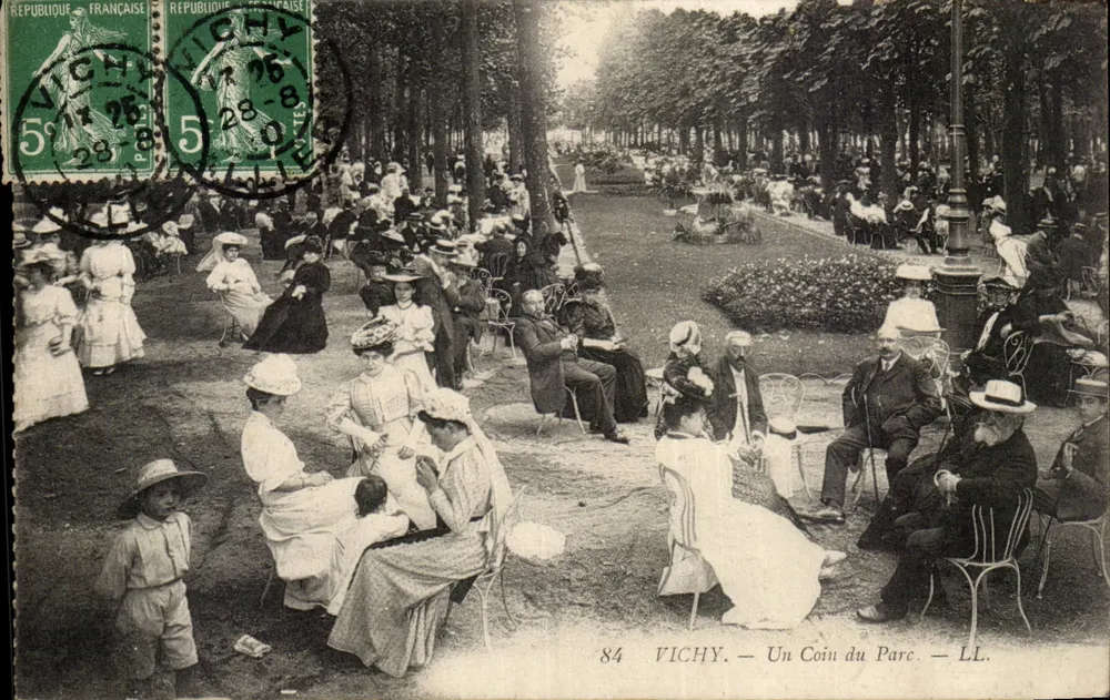 Vichy — Um Canto do Parque — LL. n°84 - Frente