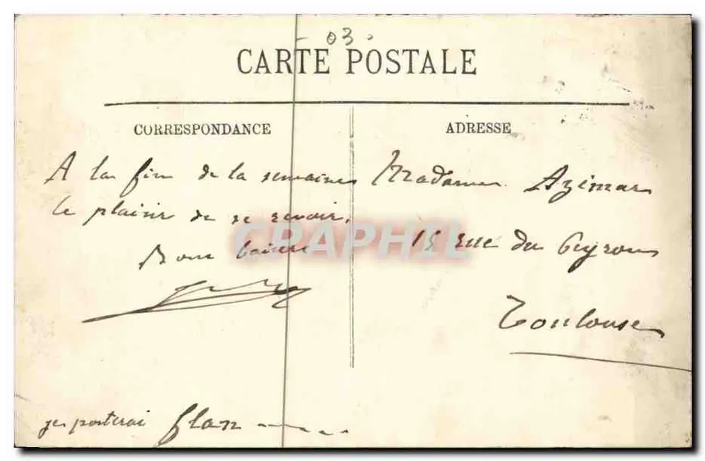 Vichy — Um Canto do Parque — LL. n°84 - Verso