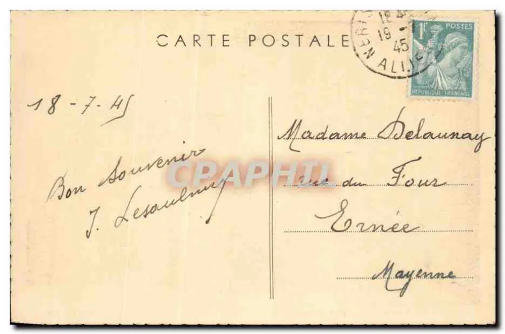 NÉRIS-LES-BAINS (Allier) — Igreja romana — Combier Imp. Macon - Verso