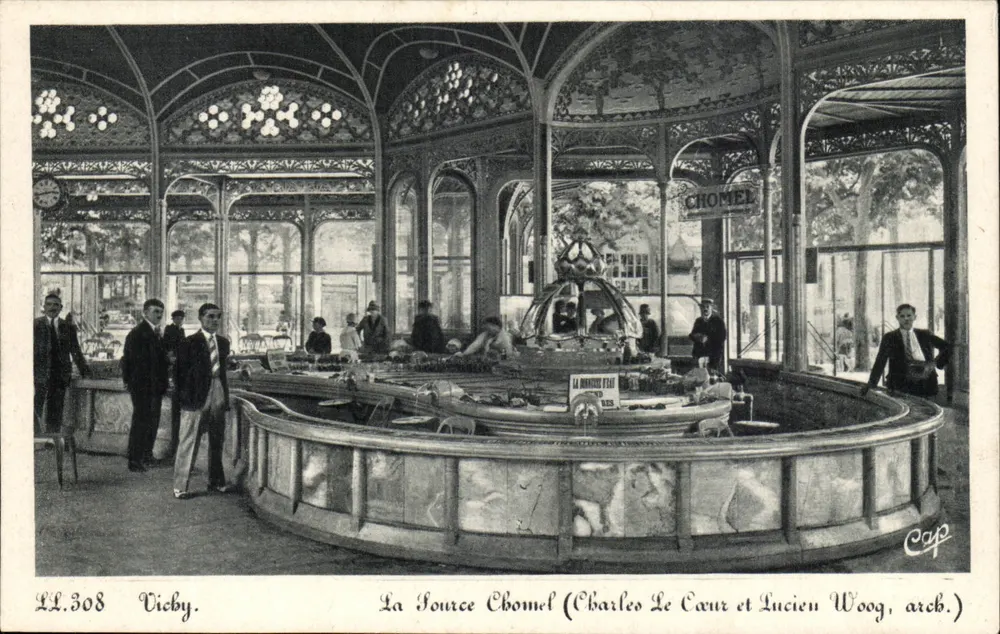 Vichy — Quelle Chomel — Kap - Vorderseite