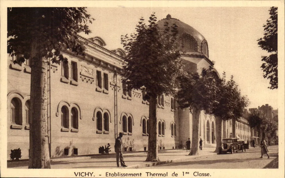 Vichy - Establecimiento Termal de Primera Clase - Anverso
