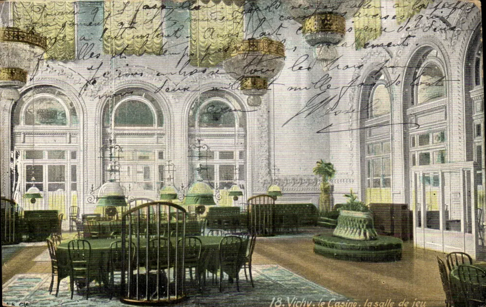 Vichy - Das Casino, der Spielraum — Verlag Vichy, Nr. 18 - Vorderseite