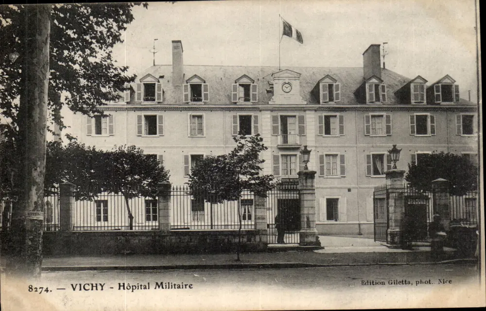 Vichy — Hospital Militar — Edição Giletta, fot. Nice - Frente