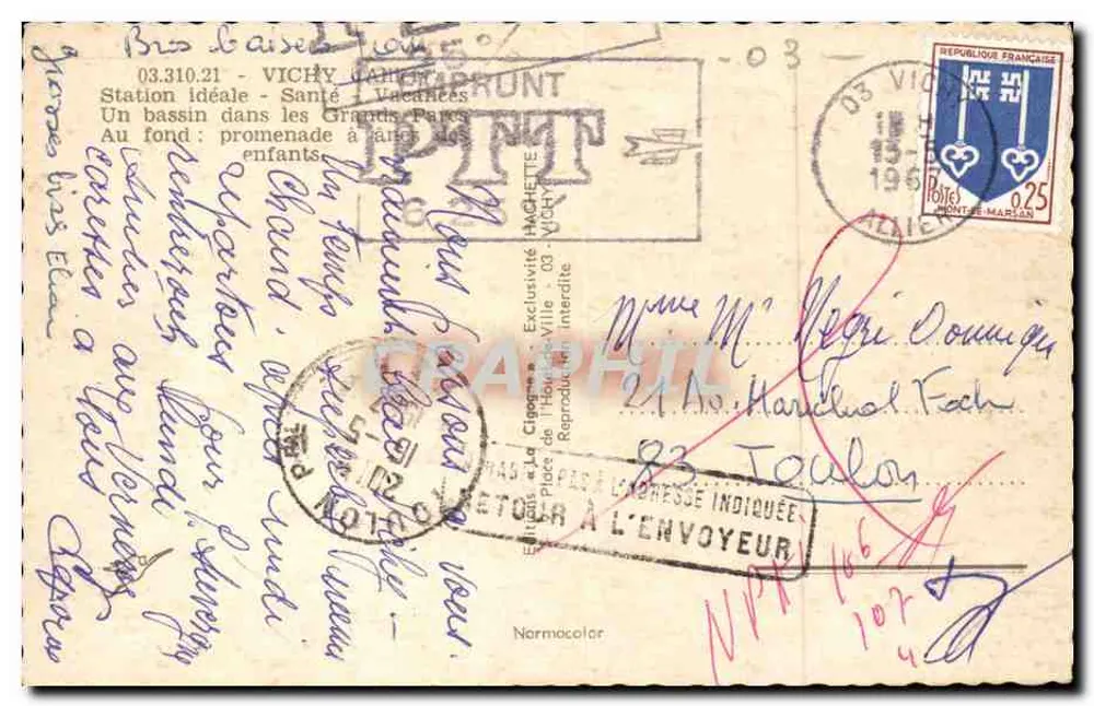 La Châoise — Estação ideal - Saúde - Férias — La Châoise - Verso