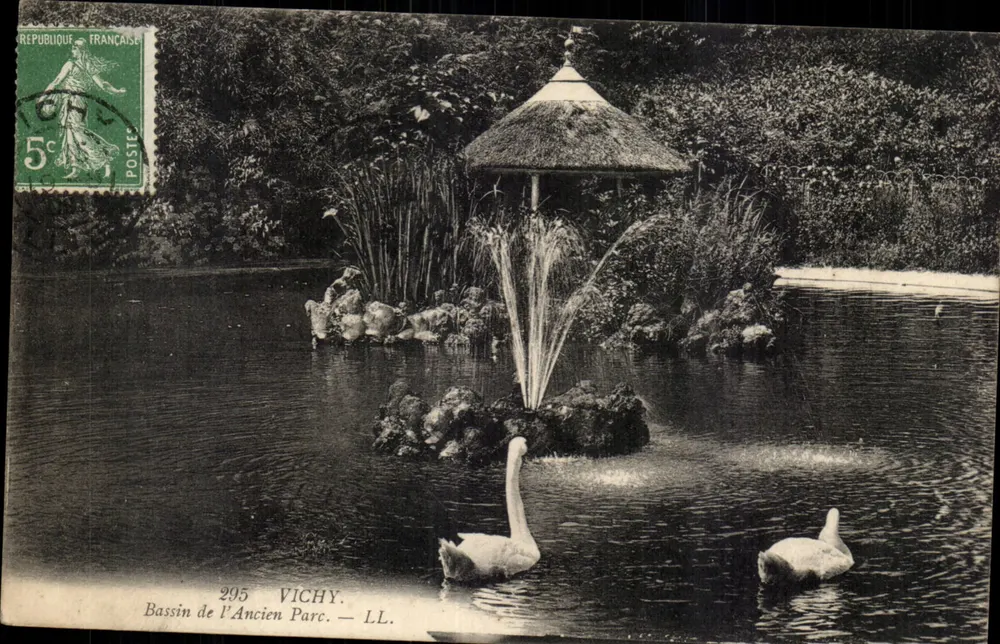 Vichy — Bassin des Anciens Parks — LL. — n° 295 - Vorderseite