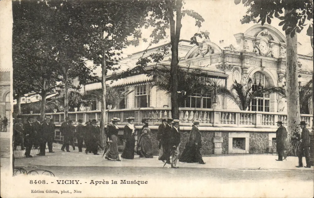 Vichy — Po koncercie — Wydawnictwo Giletta, fot., Nice - Awers