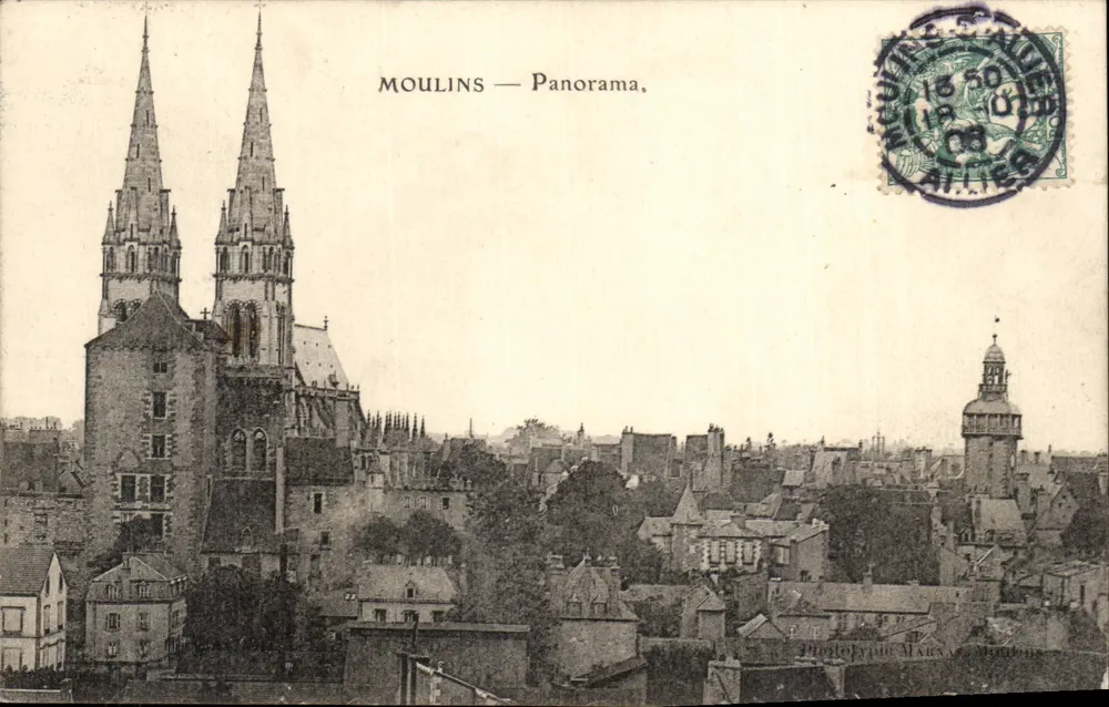 Moulin — Panorama — Impressora Maux de Moulins - Frente
