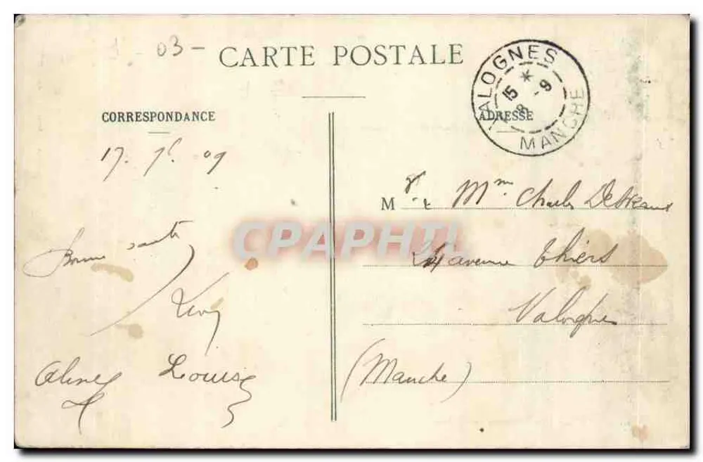 Vichy - Le Terrasses du Casino — Editore P. B. Vinly - Verso