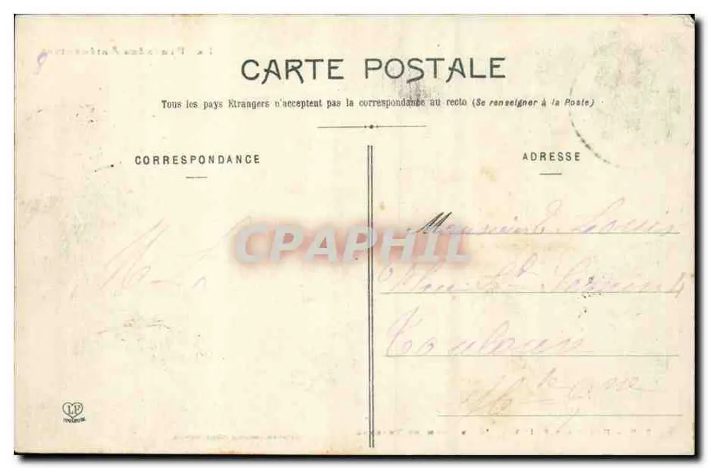 Ussat-les-Bains — O Estabelecimento Termal — Phototype Labouche Pierre, Toulouse - Verso