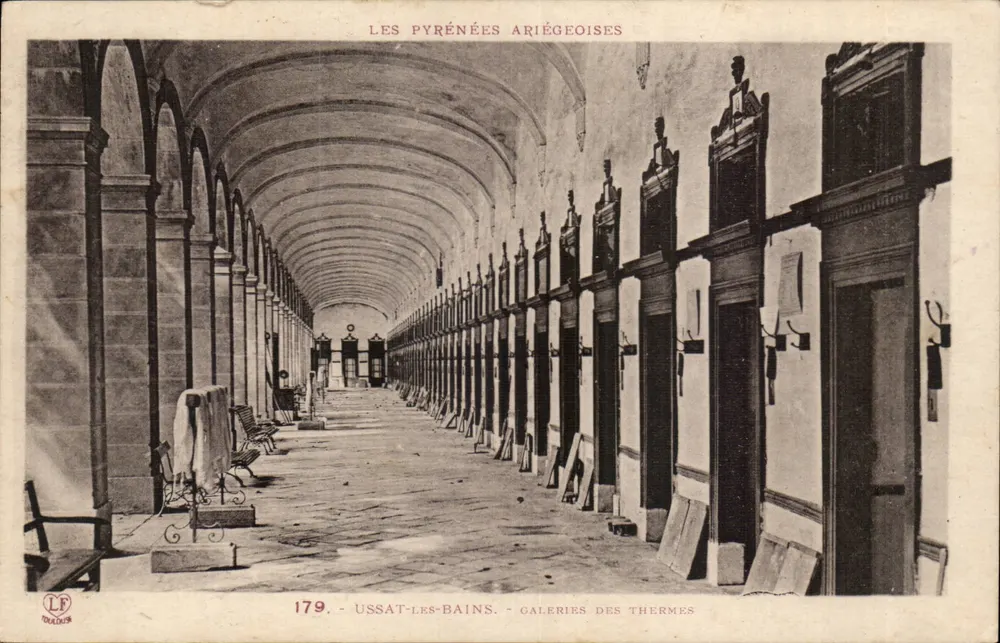 Ussat-les-Bains — Galerien der Thermalbäder — Die Ariégeoise Pyrenäen — n°179 - Vorderseite