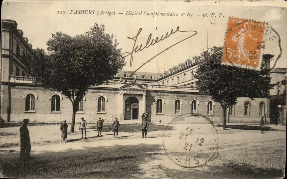 Pamiers (Ariège) — Aanvullend ziekenhuis n° 67 — D.F.P. - Voorkant