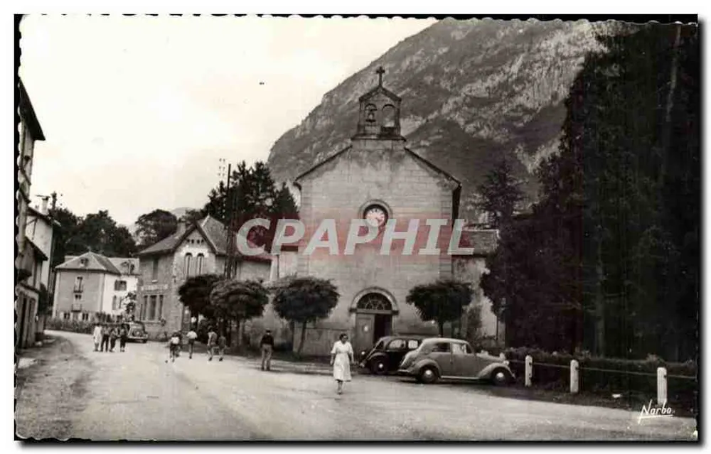 Ussat-les-Bains — A Igreja — Narbe - Frente