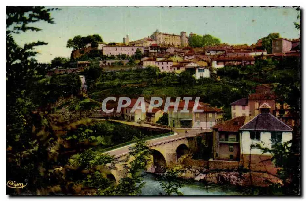 Saint-Lizier — Allgemeiner Blick — Verlag Combier & Mason, Nr. 09 - Vorderseite