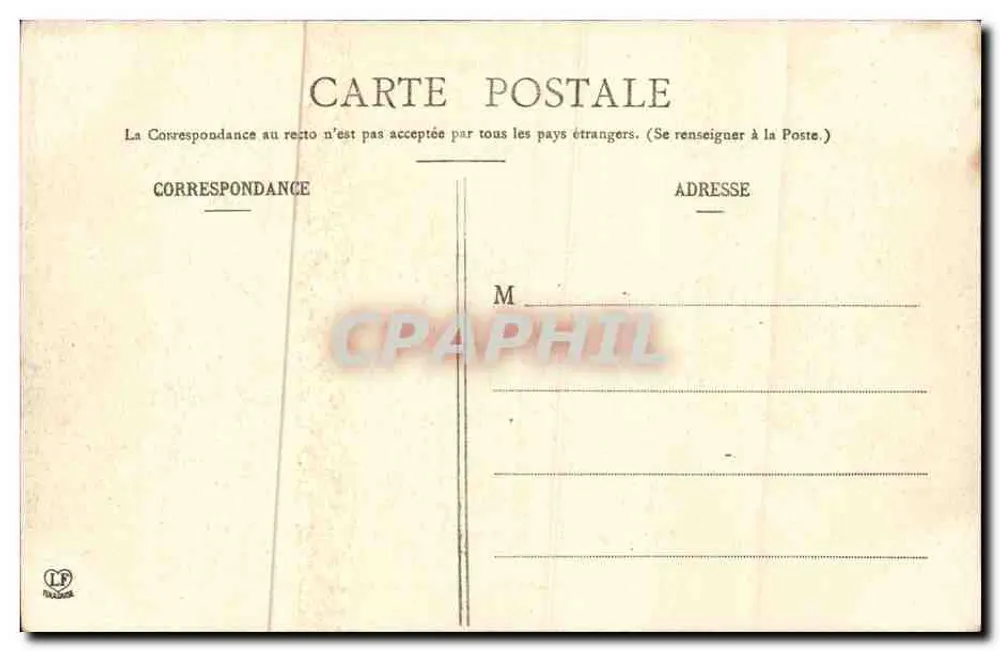 Aulus-les-Bains — Bordi del Garbet — Fototipia Labouche Frères, Toulouse, n°245 - Verso