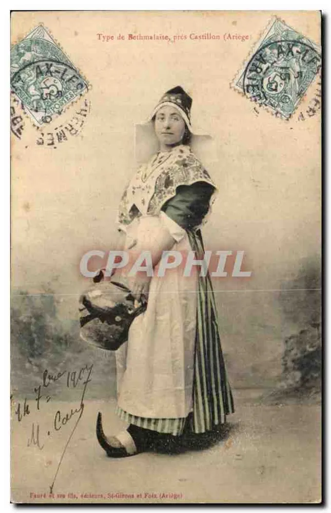 Bethmalaise-Frau, nahe Castillon (Ariège) — Verlag Fauré et fils, St-Gilmons (Ariège) - Vorderseite