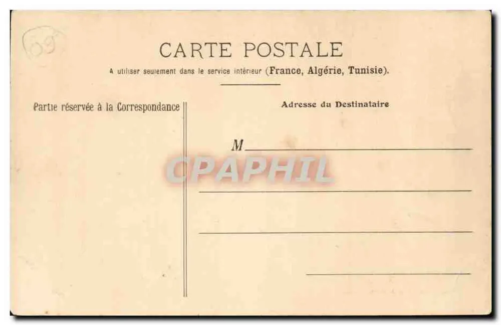 Kleine Bethmale-Mädchen (Ariège) — Saint-Girons — Imp. A. Rives, Verlag - Rückseite