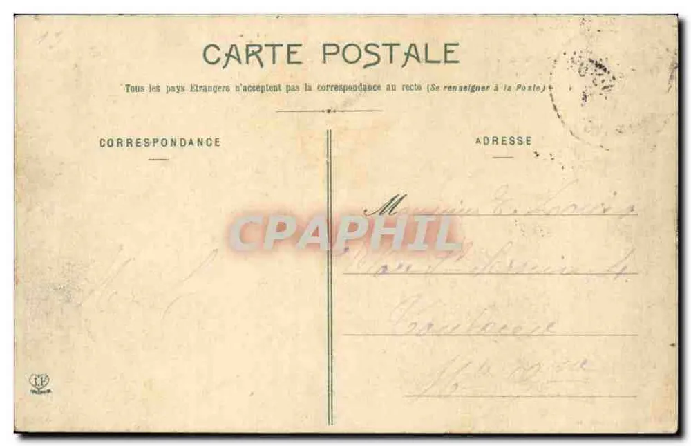 Ussat-les-Bains — Panoramablick auf die Ariège — Nototype Labouche Frères, Toulouse - Rückseite