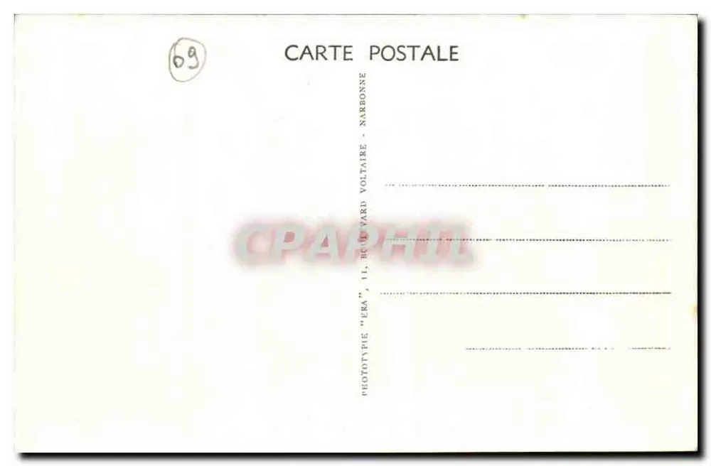 Les Cabannes — L'Ariège und der Quiet Berg (1.488 m.), klassifiziert vom T.C.F. — Édit. Prato - Rückseite