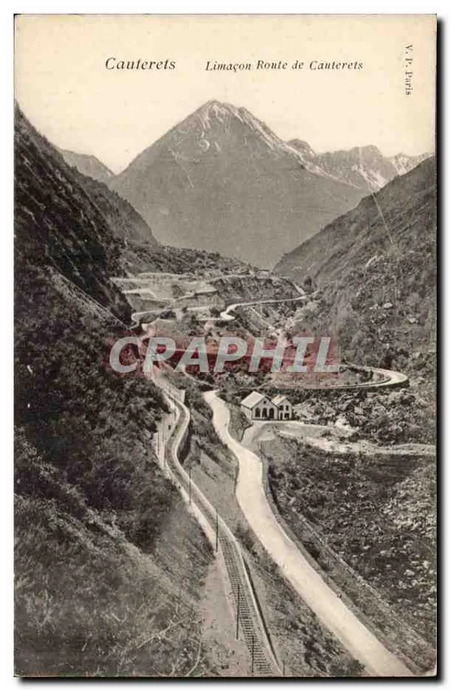 Cauterets — Limacon — Rota de Cauterets — V. P. Loris - Frente