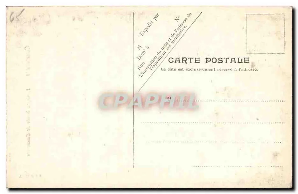 Cauterets — Limacon — Rota de Cauterets — V. P. Loris - Verso