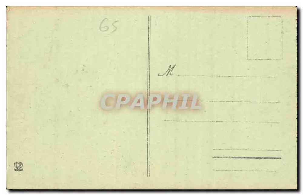 Cauterets - Ponte de Meyrabat e o Préouère — Editor Labocète, Toulouse, n°97 - Verso