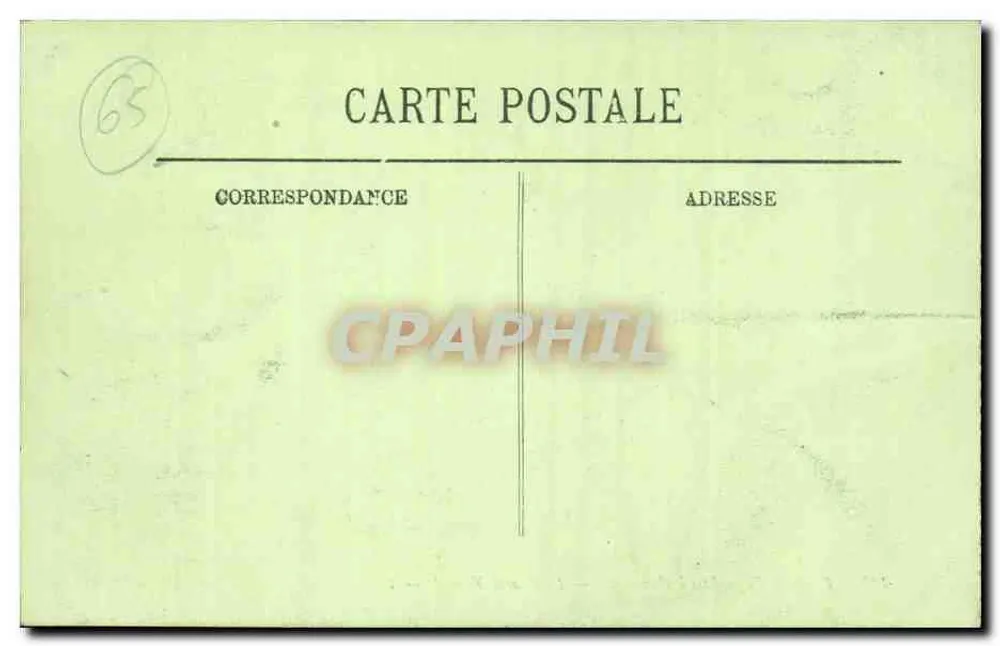 Route de Pierrefitte à Cauterets — Le Grand Tunnel — LL. — N° 134 - Verso