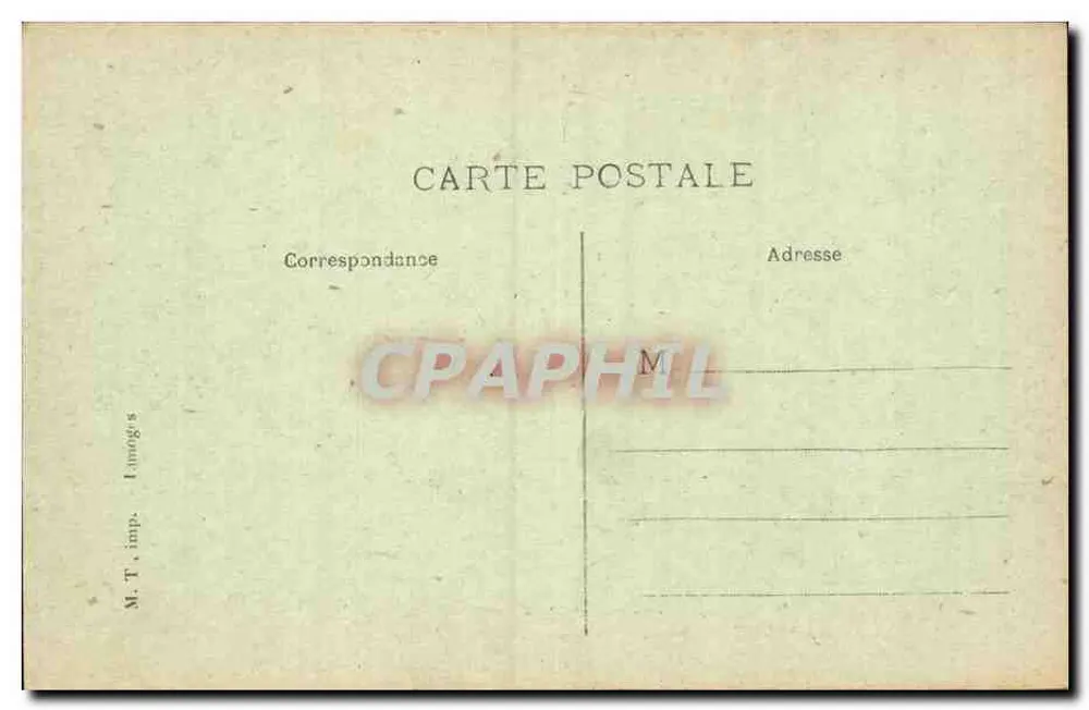 Argeles-Gazost - Der See im Park des Casinos — M.T. imp. Lainog's - Rückseite