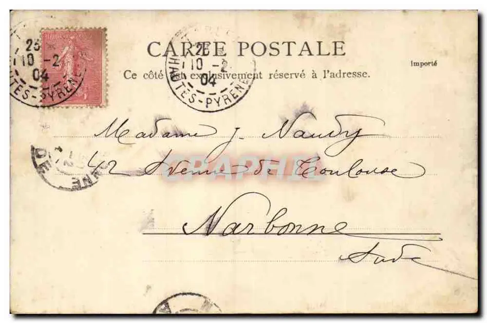 Bagnères-de-Bigorre — Establecimiento Termal — Louis Torné, editor - Reverso