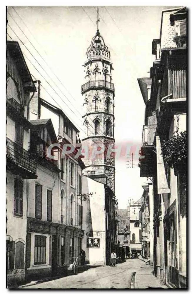 Bagnères-de-Bigorre — Die Turm der Jakobiner — Cie des Arts Photographiques, Paris 15 - Vorderseite