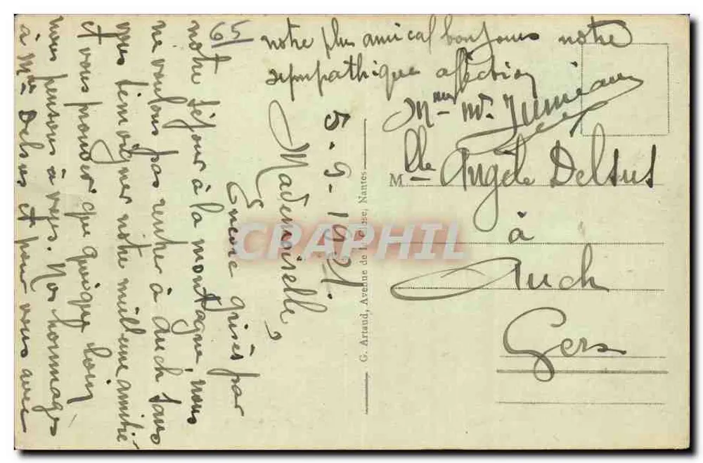 Cauterets - Os Termas de La Raillière — Livraria-Apothecaria Chazeau, n°2 - Verso