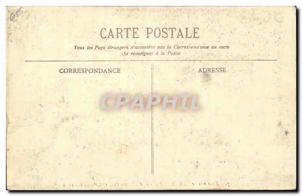 Arredores de CAUTERETS — Lago d'Estom (alt. 1782m) — BR - 1146 - Verso
