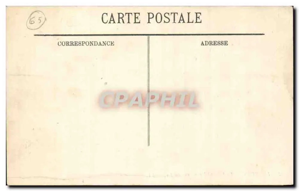 Lourdes — O Funicular do Pic du Jer — LL, n° 232 - Verso