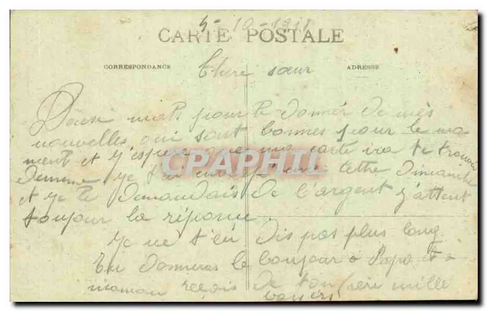 PAU — Ansicht des Gaves und der Coteaux — Les Pyrénées Illustrées, Nr. 912 - Rückseite