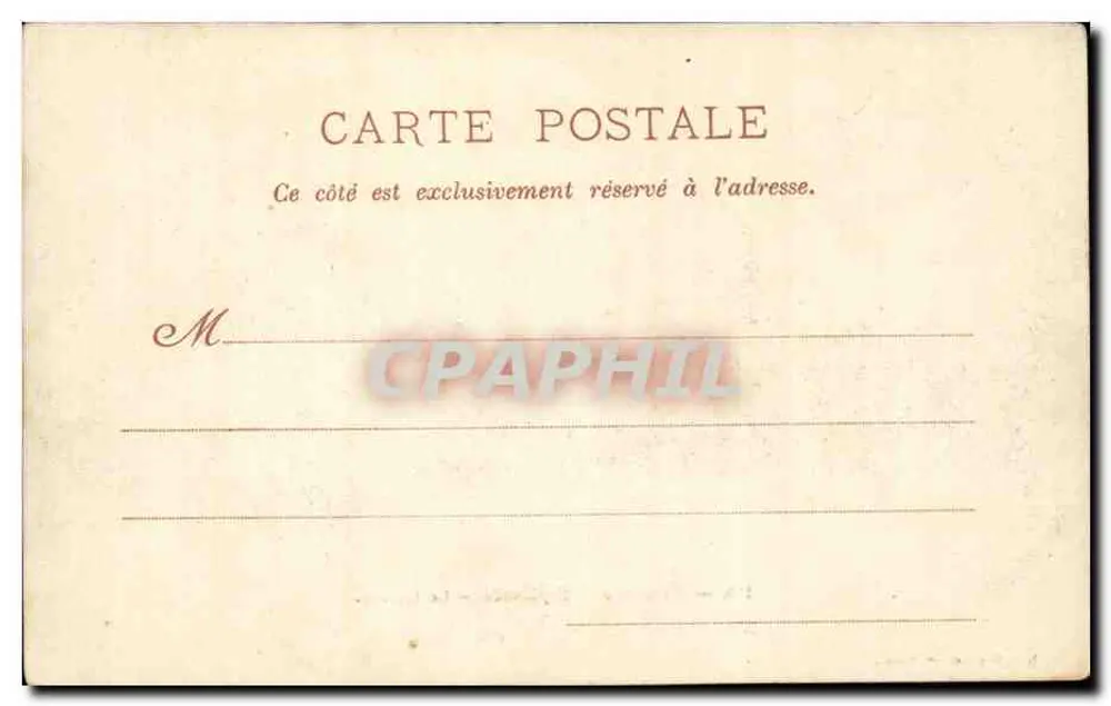 Cauterets - Esplanada - O Casino — Imp. Royer e Cie, Nancy, n° 140 - Verso