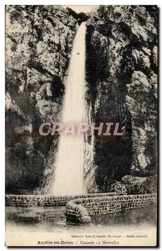 Amélie-les-Bains — Cascata de Montallan — Livraria Xataïd - Frente