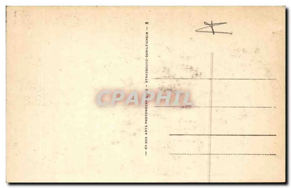 Estrada do Portillon — Luchon — editor Luchon, n° 80 - Verso