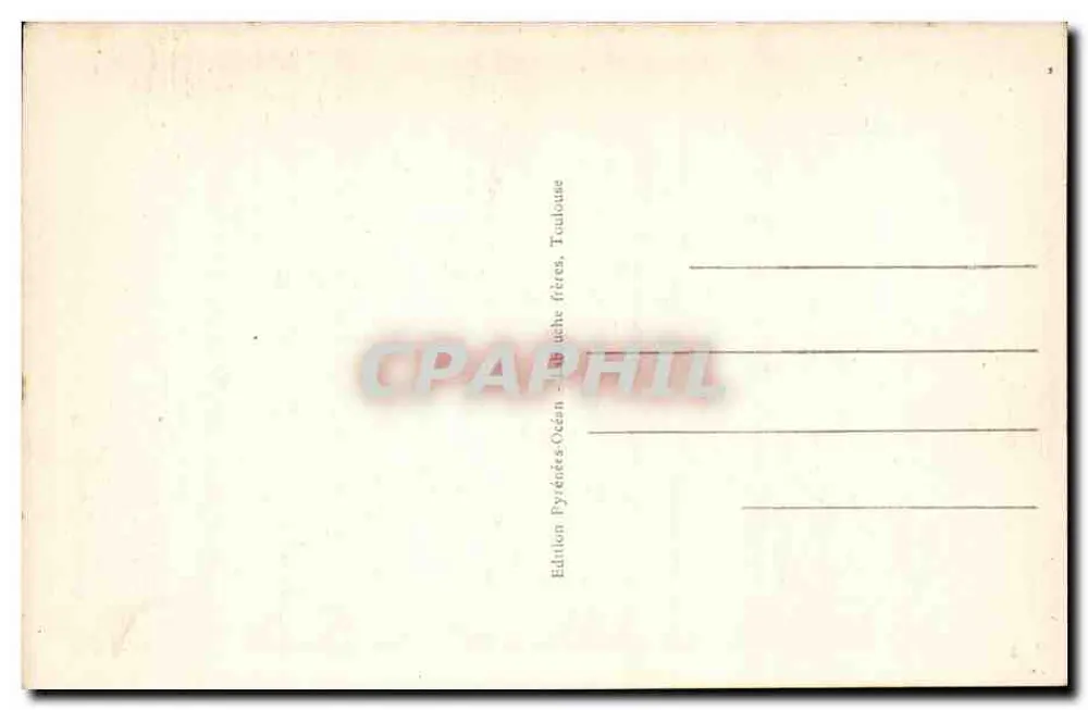 Luchon - Tour de Castri-Veil und Fond du Lys — Zentralpyrenäen, n°271, Verlag Luchon - Rückseite
