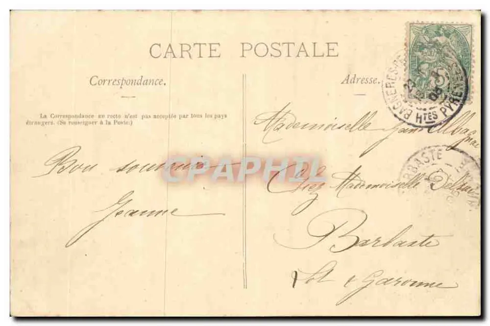 Ragnères-de-Bigorre - O Torrent — Grapp - Verso