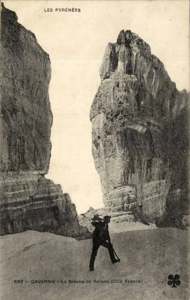 La Brèche de Roland — Gavarnie, Pyrénées — C. S. Bordères Pr - Vorderseite