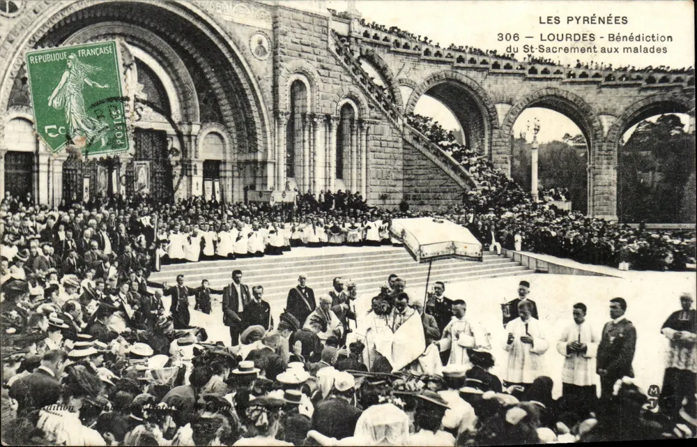 Lourdes — Segnung des Heiligen Sakraments für Kranke — Édition Lourdes - Vorderseite