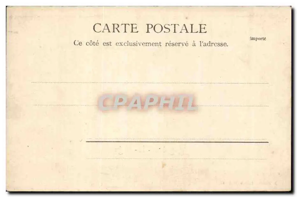 Bagnères-de-Bigorre — vista panorâmica — A. Villatte, Tarbes, n°10514 - Verso